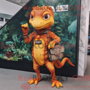 Rust Geckos Maskottchen...