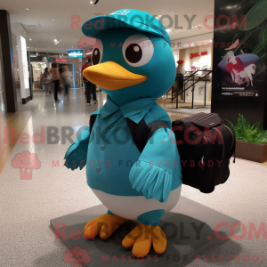 Personaggio mascotte Teal...