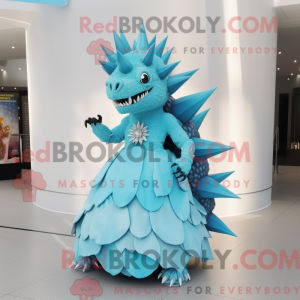 Himmelblå Stegosaurus...