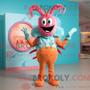 Reje Scampi maskot kostume...
