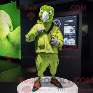 Lime Green Macaw...