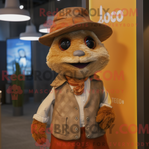 Rust Cod maskot kostyme...