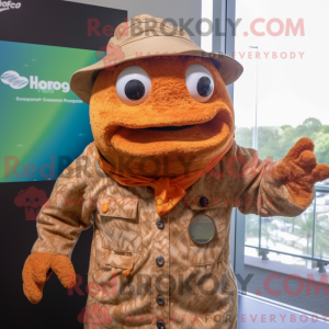 Rust Cod maskot kostyme...