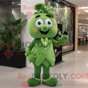 Forest Green Plum mascot...