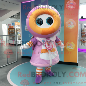 Donut mascotte kostuum...