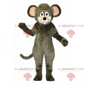 Little mouse mascot with big ears - Redbrokoly.com