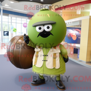 Olive Human Cannon Ball...