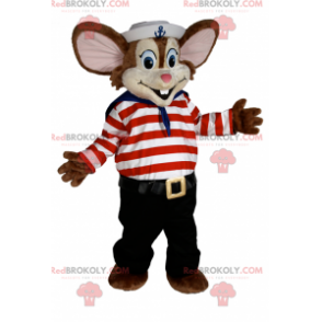 Little mouse mascot in sailor outfit - Redbrokoly.com