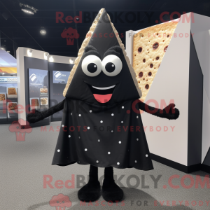 Black Pizza Slice...