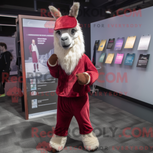 Disfraz de mascota Llama...