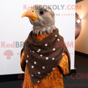 Brun Perlehøns maskot...