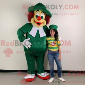 Forest Green Clown maskot...