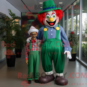 Forest Green Clown maskot...