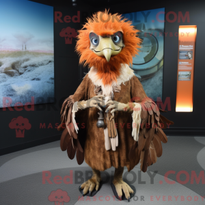 Rust Harpy maskot kostume...