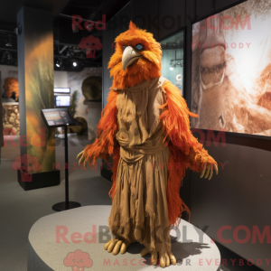 Rust Harpy maskot kostume...