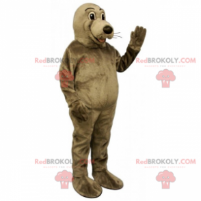 Mascote foca - Redbrokoly.com