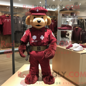 Maroon Army Soldier...