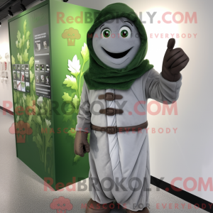 Gray Beanstalk mascot...