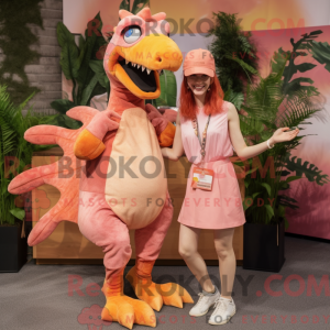 Disfraz de mascota Peach...