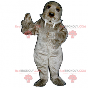 Walrus mascot - Redbrokoly.com