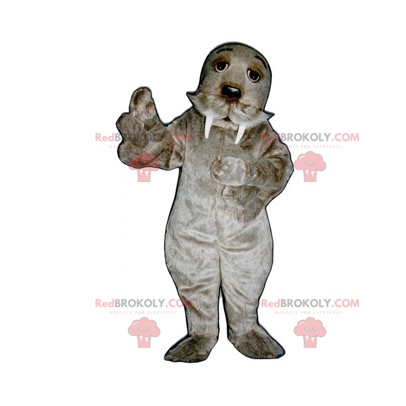 Mascote da morsa - Redbrokoly.com