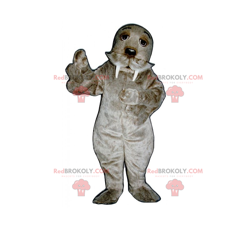 Walrus mascotte - Redbrokoly.com