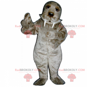 Mascota de morsa - Redbrokoly.com