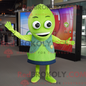 Costume mascotte Gyro vert...