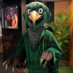 Forest Green Vulture mascot...