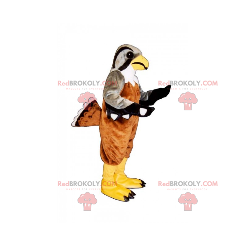 Mascotte de pigeon au plumage soyeux - Redbrokoly.com Mascotte de pigeon au plumage soyeux - Redbrokoly.com