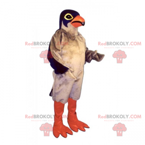 Mascote pombo tricolor - Redbrokoly.com