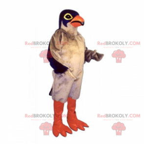 Maskot tříbarevný holub - Redbrokoly.com