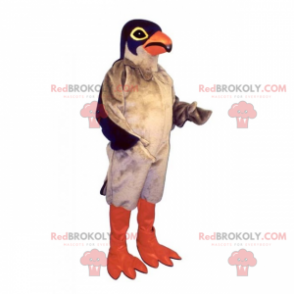 Tricolor pigeon mascot - Redbrokoly.com