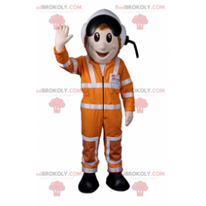 Car driver mascot - Redbrokoly.com