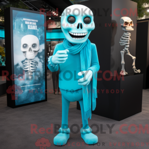 Cyan Graveyard mascot...