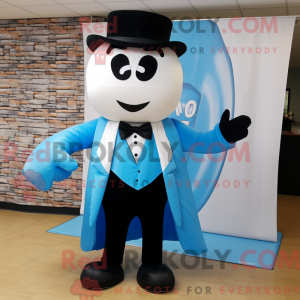 Postava maskota Sky Blue...