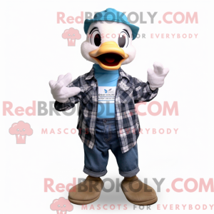Cyan Geese Maskottchen...