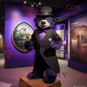 Maskotka Purple Sloth Bear...