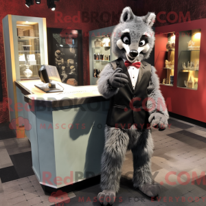 Costume mascotte de Hyène...
