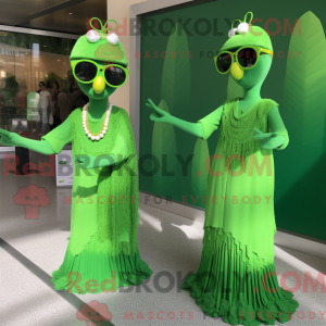 Postava maskota Green...