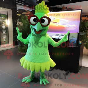 Postava maskota Green...