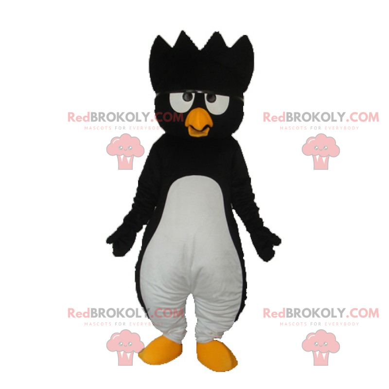 Crested penguin mascot - Redbrokoly.com