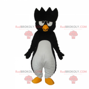Mascote pinguim-de-crista - Redbrokoly.com