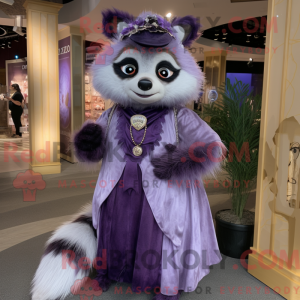 Lavender Raccoon...