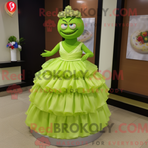 Limegrønn bryllupskake...