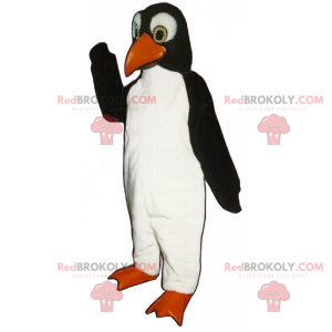 Mascota de pingüino peludo suave - Redbrokoly.com