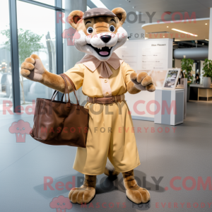 Tan Thylacosmilus mascot...