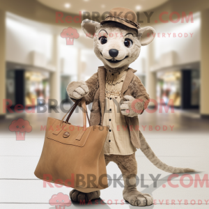 Tan Thylacosmilus mascot...