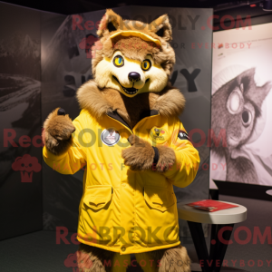 Costume mascotte de loup...