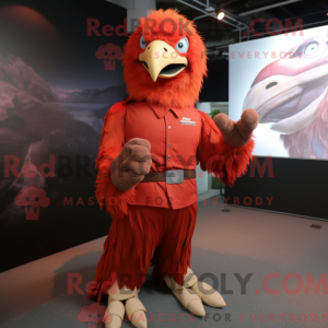 Maskottchenkostüm Roter...